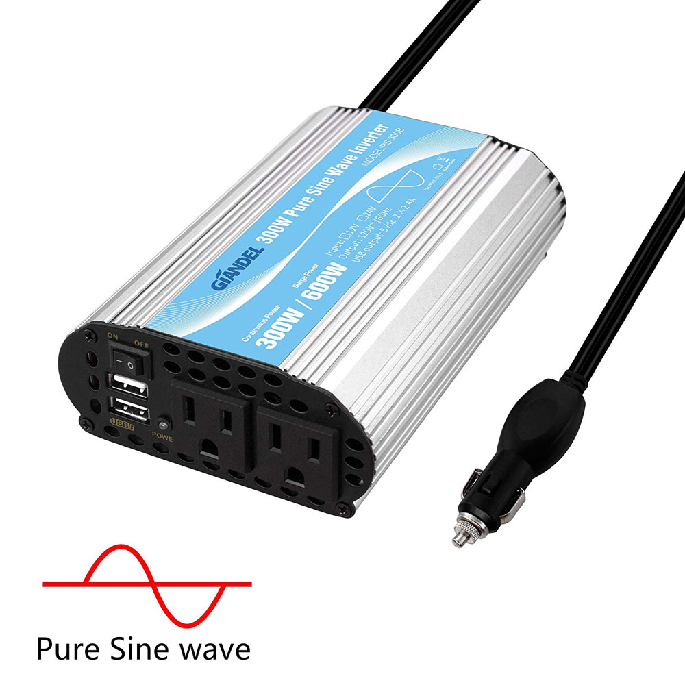 OURED300WattPureSineWavePowerInverter